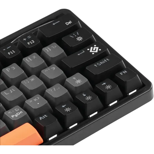 Клавиатура Defender Black Raven GK-417 серый
