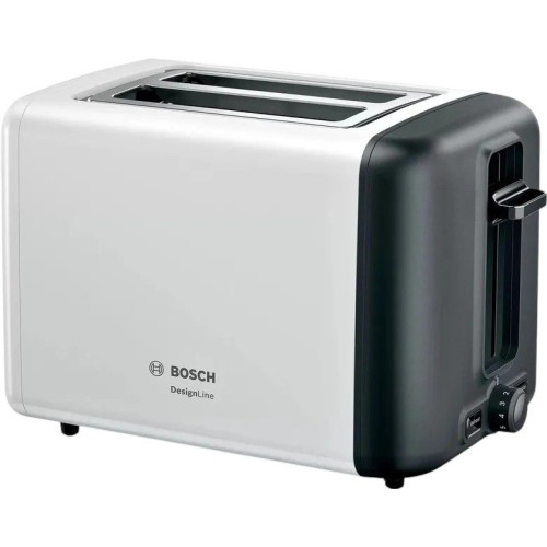 Тостер BOSCH TAT3P421 белый/черн.