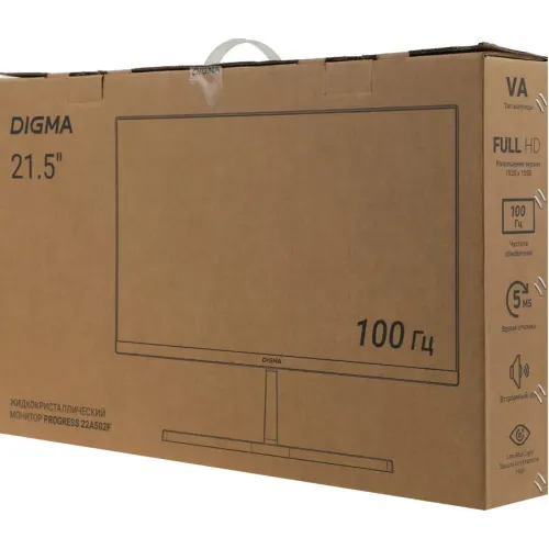 Монитор 21.5" Digma 22A502F белый