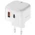 СЗУ Pero TC10 3.1A USB-C 20W USB-A 
