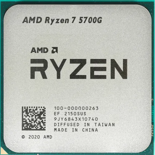 Процессор AM4 AMD Ryzen 7 5700G OEM