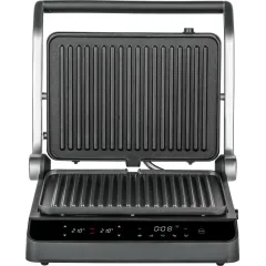Гриль Weissgauff WCG 250 B digital glass, 3 в 1 черный/зеркальный