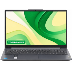 Ноутбук 15.6" Lenovo IdeaPad 3 Slim 15IRU8 Core i3 1305U/8Gb/256Gb SSD/UHD/No OS/Grey (82X7004BPS) 