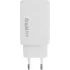 СЗУ Borasco 3.0A 65W Borasco USB QC3.0 + USB-C PD двухпортовое белое