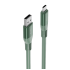 Кабель USB 2.0 A вилка - Type C 1.2 м Olmio 6A 66W PD Shield усиленный темно-зеленый