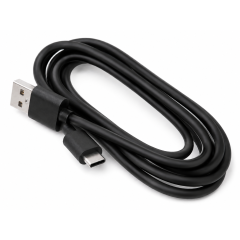Кабель USB 3.0 Type-C - Type-C 2 м OLMIO 2.1A черный (038656)