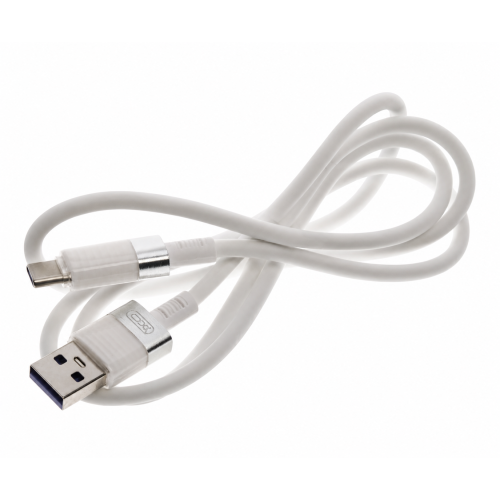 Кабель USB 2.0 A вилка - Type-C 1 м NB-282 6А, QC, белый