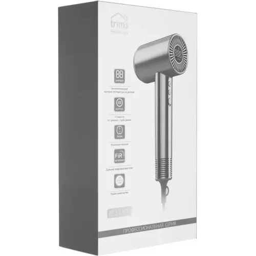 Фен БЕРДСК TRIM`S BD 1101 серебристый
