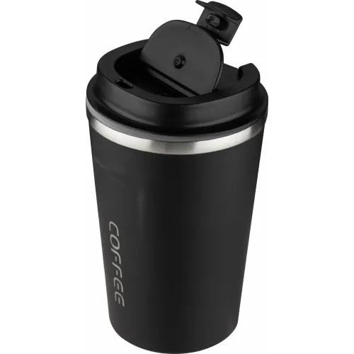 Термокружка LEONORD COFFEE, 380 мл, черный (106677)