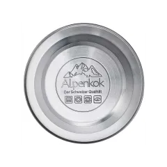 Чайник со свистком ALPENKOK AK-533, беж. гранит/дер.руч, 3 л.
