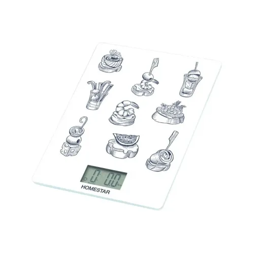 Весы кухонные электронные HOMESTAR HS-3015А белые (110056)