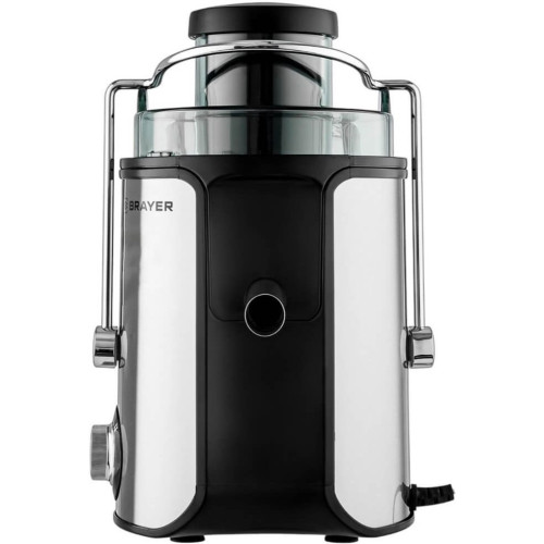Соковыжималка центробежная BRAYER BR1711 стальной/черный