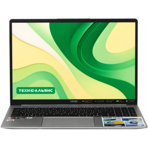 Ноутбук 16" Tecno K16SDA R5 7430U/16Gb/SSD1Tb/IPS/WUXGA/W11H серый 71003300343/71005000262
