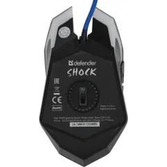Мышь Defender Shock GM-110L черный 