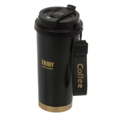 Термокружка СПЕКТР Enjoy, нерж., 500 мл., черная (Y4-9311)(502241)