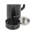 Термокружка DANIKS, нерж./пласт., 400 мл., ручка, черная (XYG-003-black)(459433)