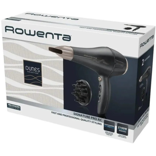 Фен ROWENTA CV7827F0, серый/коричневый