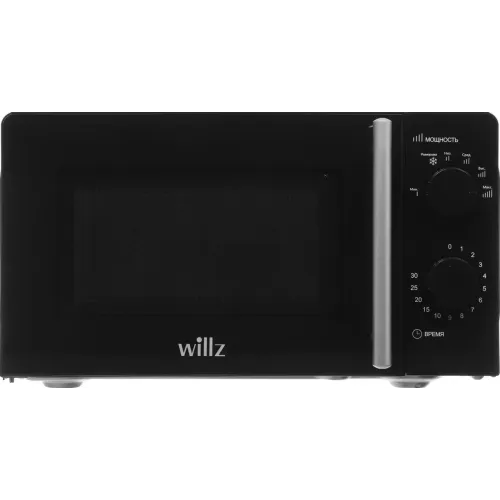 Микроволновая печь WILLZ MOS-1706MB, 17 л., черная (М)