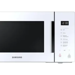 Микроволновая печь SAMSUNG MG-23T5018AW/BW, гриль, 23 л., белая (С)