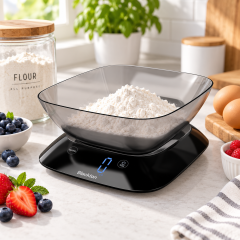 Весы кухонные электронные Blackton Bt KS116 черные (чаша)