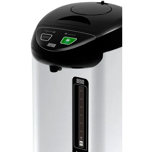 Термопот GOODHELPER TP-40A05, 4 л. серебристый/черный