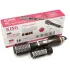 Фен-расческа King Professional KP-6034 черная/коричн./золот.