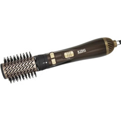 Фен-расческа King Professional KP-6034 черная/коричн./золот.