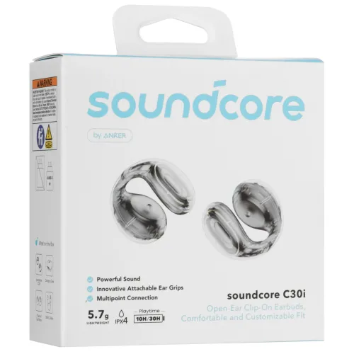Гарнитура Bluetooth Anker Soundcore C30i черный