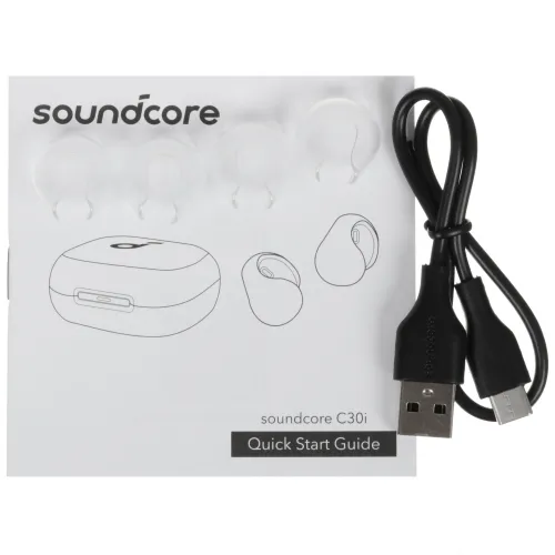 Гарнитура Bluetooth Anker Soundcore C30i черный