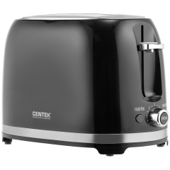 Тостер CENTEK CT-1432 черный/сталь