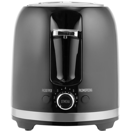 Тостер CENTEK CT-1432 черный/сталь