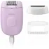 Эпилятор PHILIPS BRE-237/00 фиолетовый