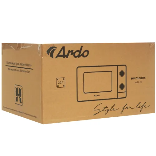 Микроволновая печь ARDO MNZ20-W2, 20 л., белая (М)