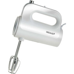 Миксер DELTA LUX DE-7707 белый/серебро