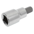 Головка 1/2" TOPTUL с насадкой HEX 8мм (BCDA1608)