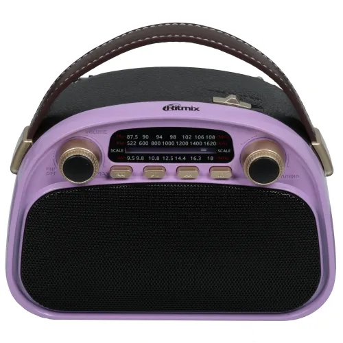 Радиоприемник RITMIX RPR-040 лавандовый
