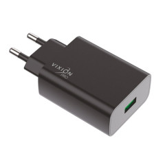 СЗУ Vixion VH-02 2.4A USB Smart IC PRO черный