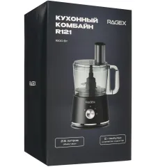 Кухонный комбайн RAGEX R121, 2.5 л., черный