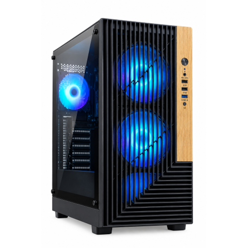 Компьютер Alien Game 43742 [ i3 14100F/DDR4 16Gb/SSD 512Gb/RTX3050 8Gb/550W/NO OC] (*10)