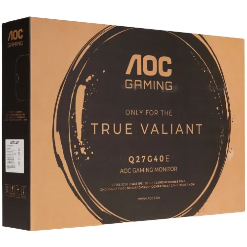 Монитор 27" AOC Q27G40E черный