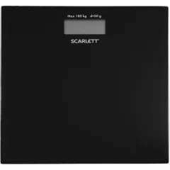 Весы напольные электронные SCARLETT SC-BS33E036 черные