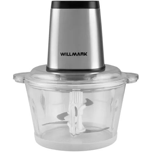 Измельчитель WILLMARK WMC-7288SS нерж./черный/стекло