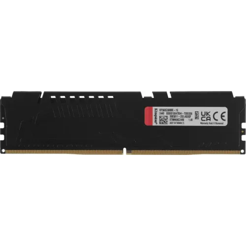 Память DDR5 16384Mb 6000MHz Kingston Fury Beast RGB EXPO KF560C30BBEA-16