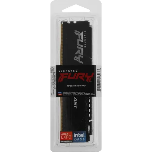 Память DDR5 16384Mb 6000MHz Kingston Fury Beast RGB EXPO KF560C30BBEA-16