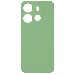 Бампер Tecno Spark Go 2023/Pop 7 Pro ZIBELINO Soft Matte оливковый с микрофиброй