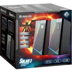Акустика DEFENDER SOLAR BT/LIGHT (65103) (*7)
