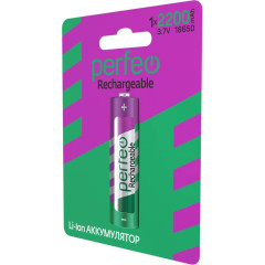 Аккумулятор PERFEO 18650 2200 мАч Liion б/з IMR (за шт.)