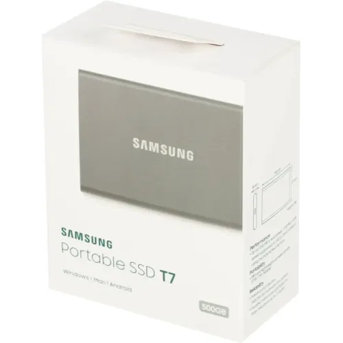 SSD USB 500Gb Samsung USB3.2 EXT. MU-PC500T/WW