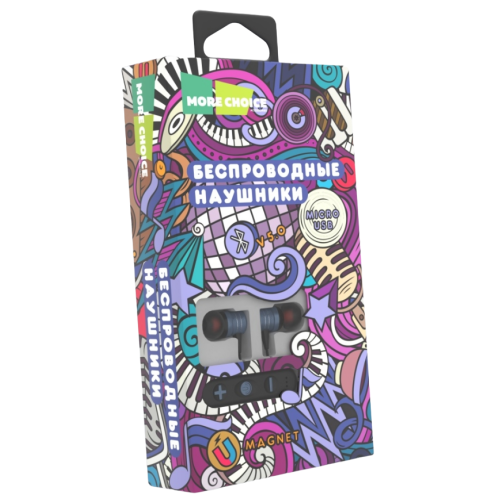 Гарнитура Bluetooth More choice BG20 (Blue)