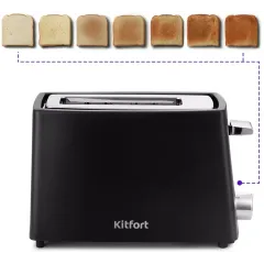 Тостер Kitfort KT-2054 черный